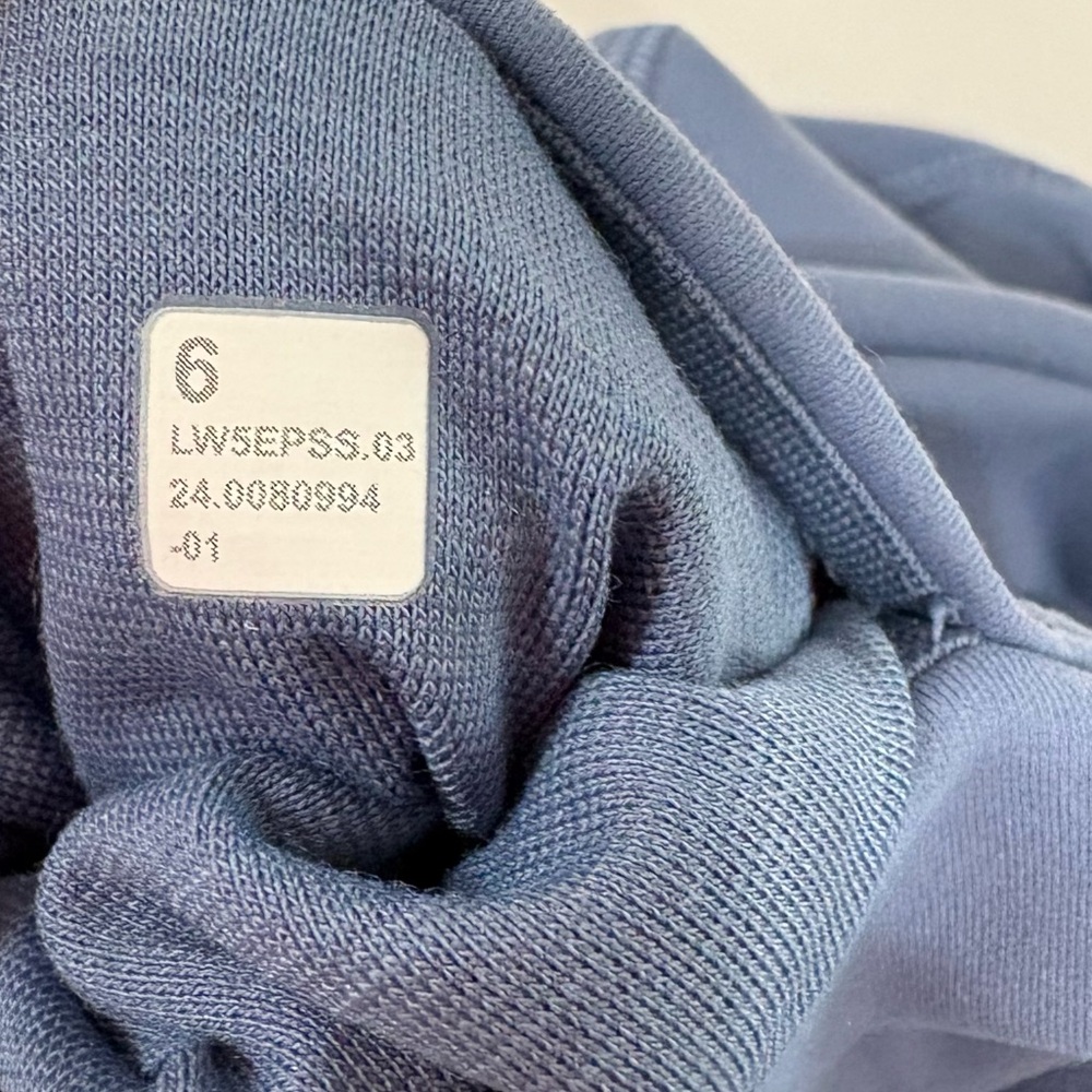 Lululemon Wunder Train High-Rise Tight 25” Water Drop Blue Size 6 Pockets - Picture 12 of 13